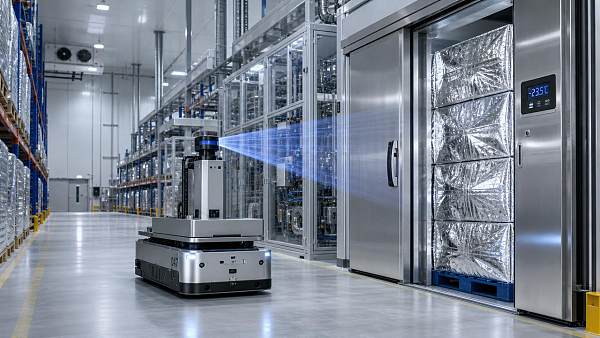 UA Team Solves 3D Vision Glare Recognition for Cold Chain Robots
