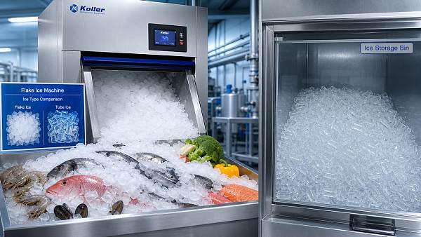 Flake ice machines or tube ice for faster cooling?