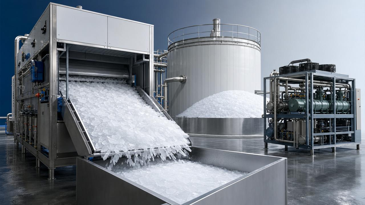 Why flake ice production often fails at peak demand