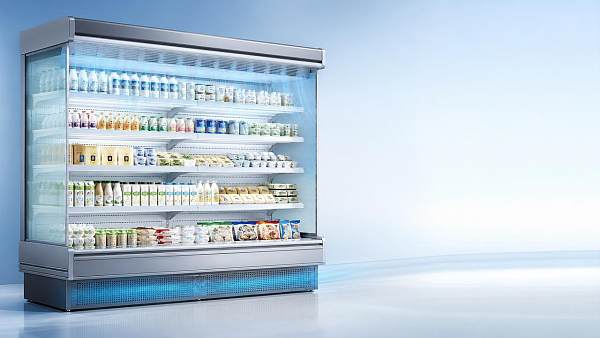 Is air curtain refrigeration enough for open displays?
