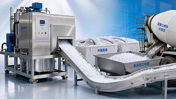 Industrial Ice Makers for Food, Fishery, and Concrete Cooling: How to Size Capacity