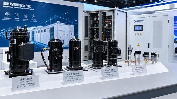 GMCC and Welling Show Certified Energy Storage Cooling Compressors at SNEC 2026