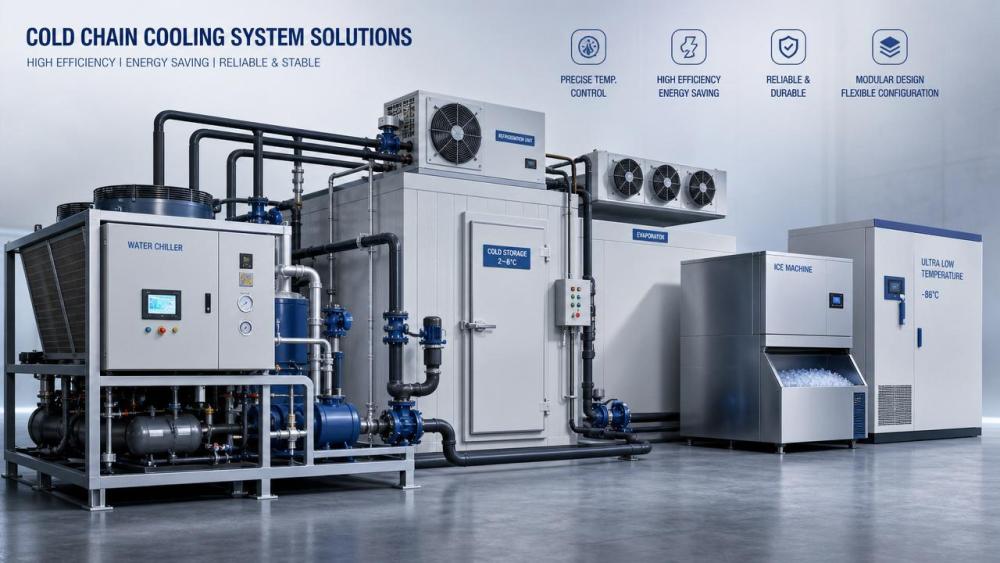 What Is Industrial Cooling? Main System Types and How to Choose by Load