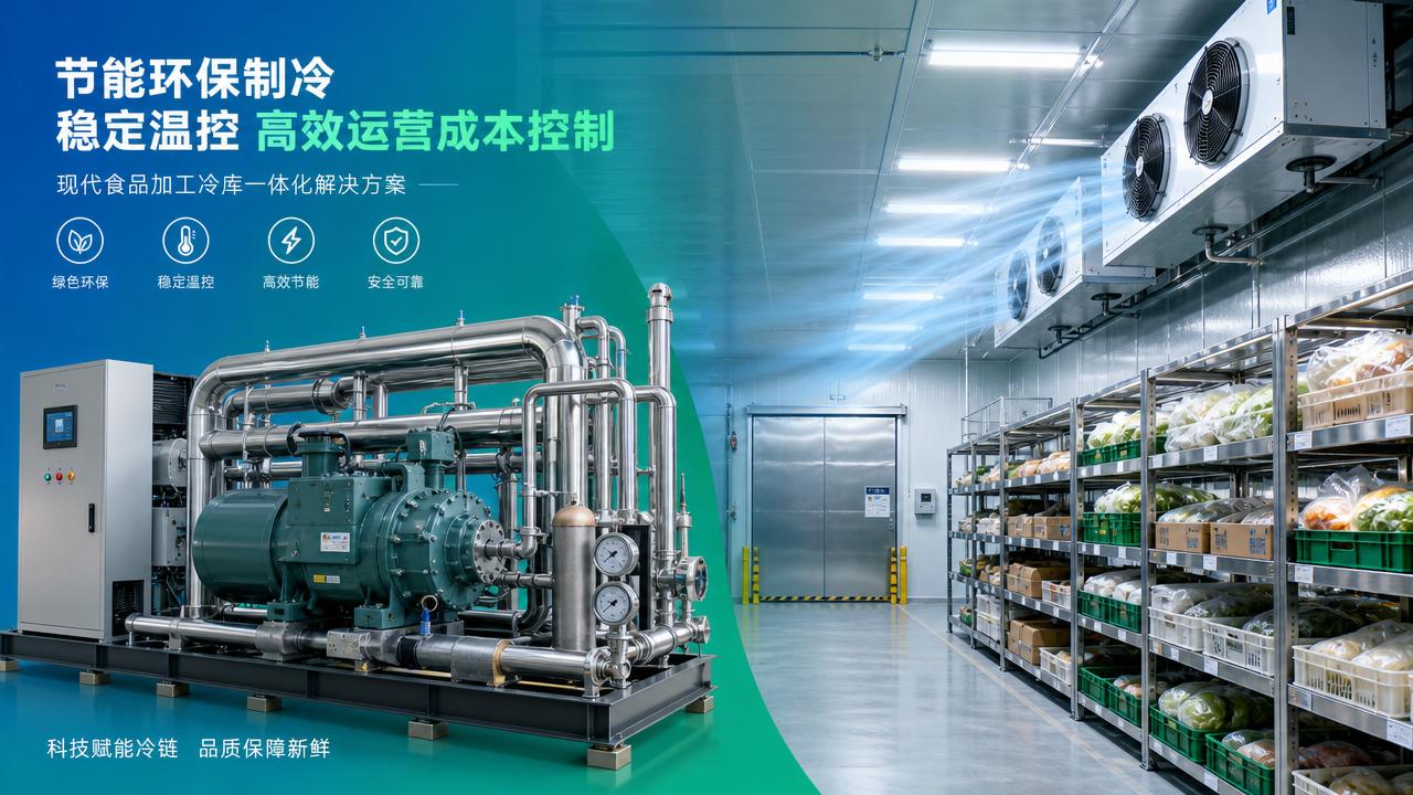 How Eco-Friendly Cooling Cuts Operating Costs in Food Processing and Cold Rooms