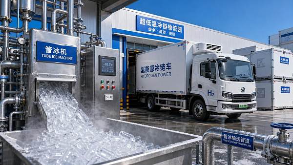Hydrogen Cold-Chain Light Trucks Lift Ice Machine Demand