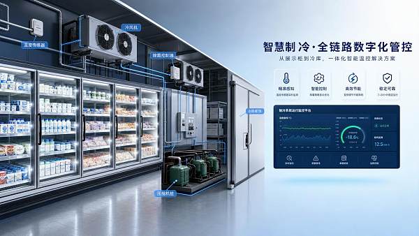 Digital Refrigeration Control in Supermarkets: How to Cut Temperature Drift and Alarm Errors