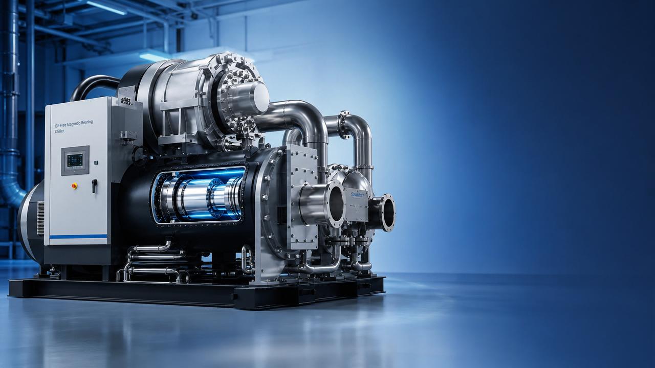 How Magnetic Bearing Technology Improves Chiller Efficiency and Cuts Maintenance