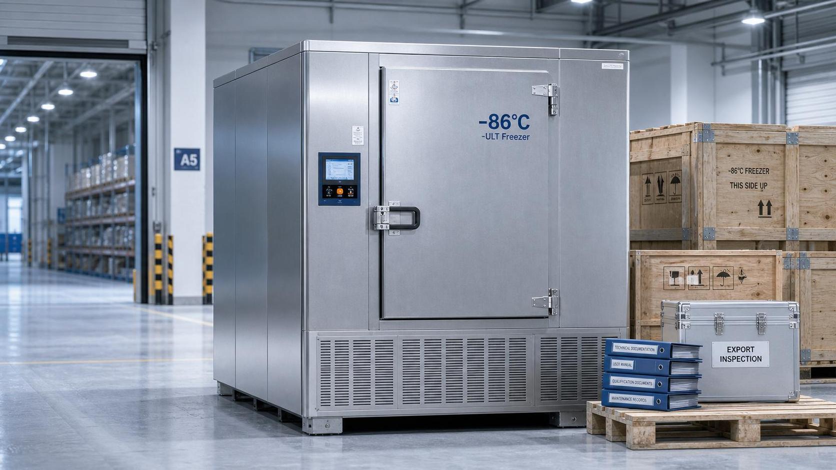 India Eases HSE Registration for ULT Freezer Exports