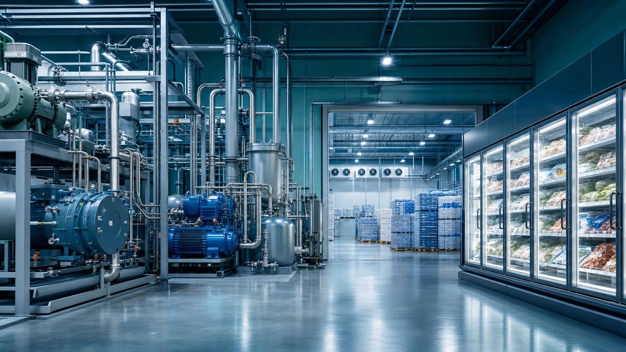 Low Carbon Cooling Options for Commercial Refrigeration: CO2, Ammonia, and Hybrid Systems