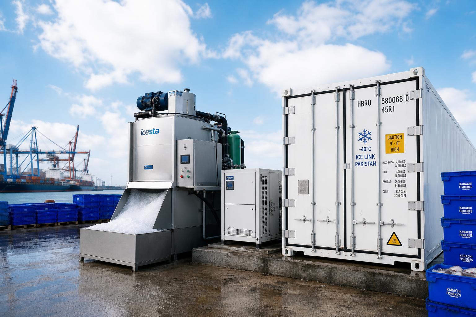 Pakistan Cuts Duty on Reefer Containers for Ice Logistics