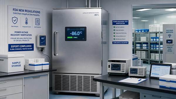 FDA Tightens ULT Freezer Validation for Power-Outage Recovery