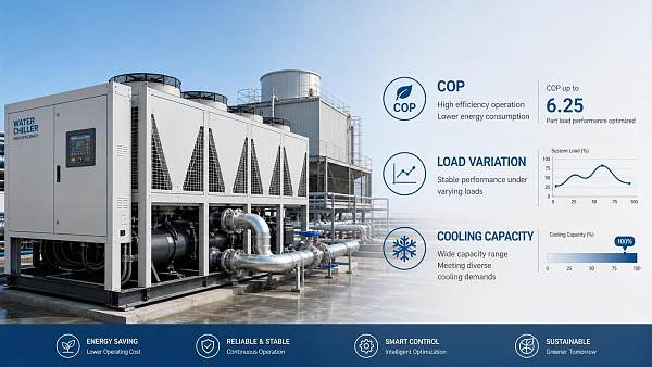 How to Choose Energy Efficient Chillers: COP, Load Profile, and Cooling Capacity Explained