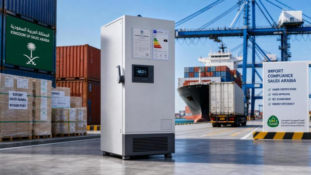 Saudi SASO Rule Takes Effect for -86°C ULT Freezers