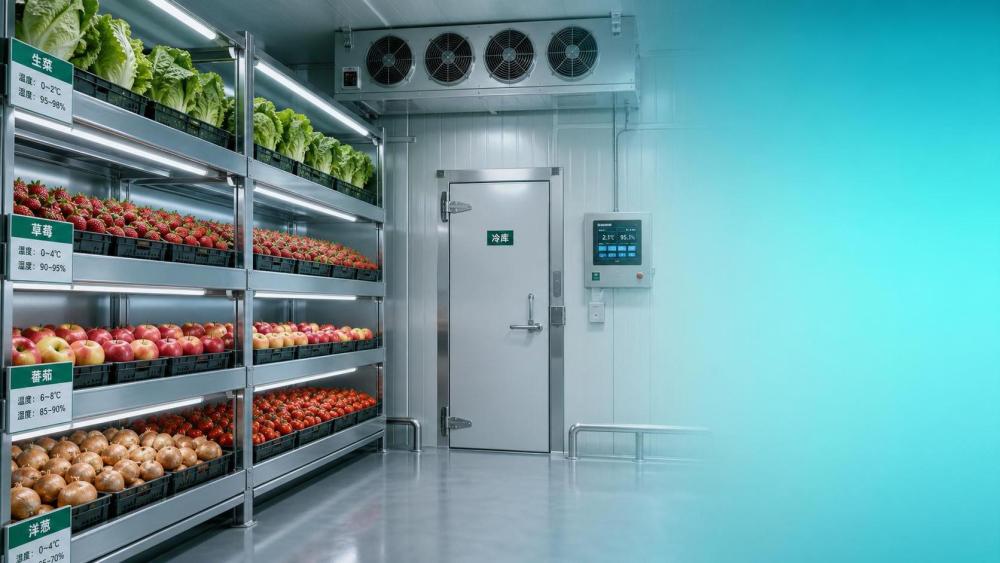 Produce Cold Storage Design Guide: Temperature, Humidity, and Airflow by Crop Type