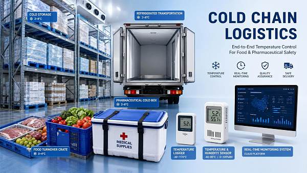 Cold Chain Technology in Food and Pharma: Key Stages, Sensors, and Control Points