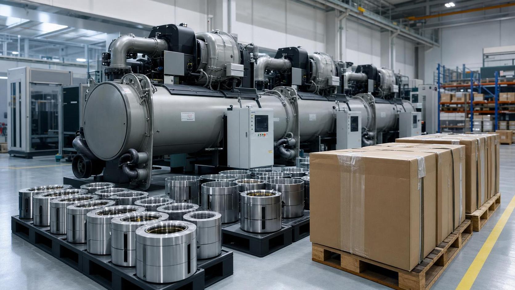 Magnetic Bearing Chiller Lead Times Stretch to 22 Weeks