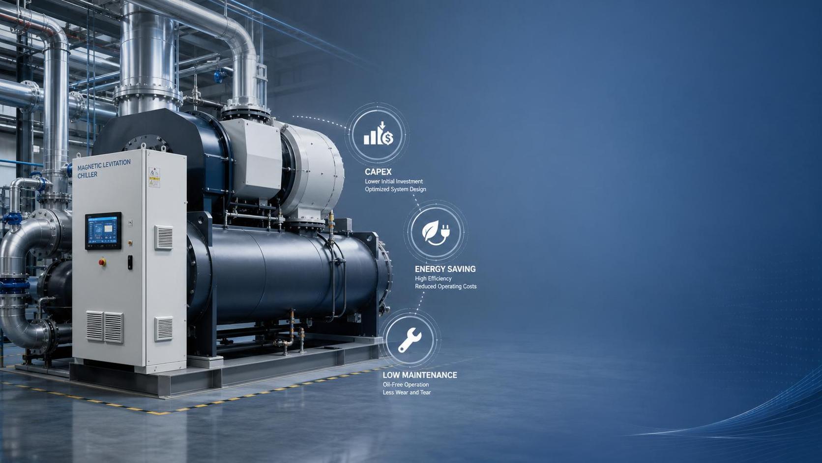Magnetic Bearing Chillers Cost Breakdown: CAPEX, Energy Savings, and Maintenance