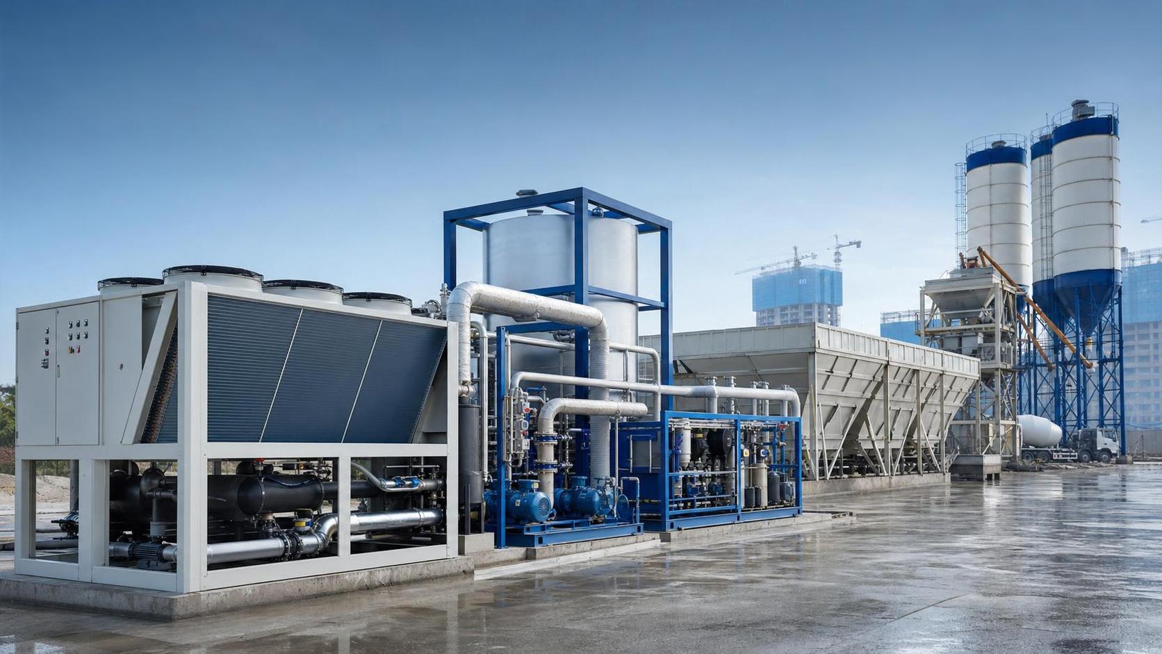 How to Size High Capacity Concrete Cooling Systems for RCC and Mass Pour Projects