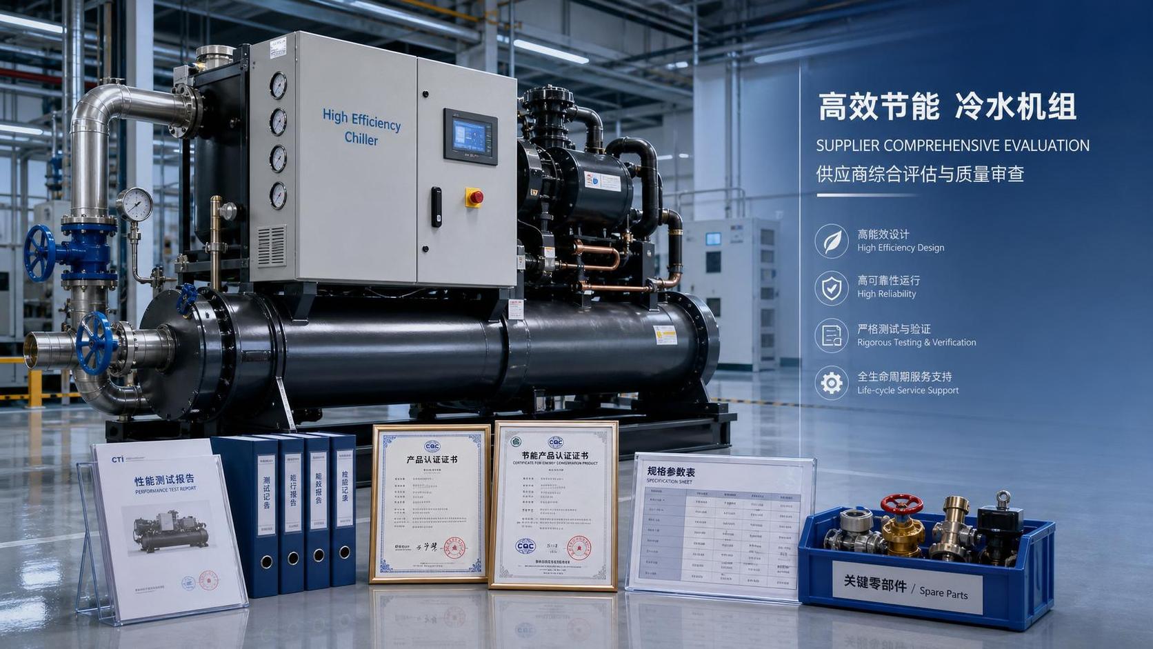 How to Evaluate an Energy Efficient Chillers Supplier for Industrial Projects