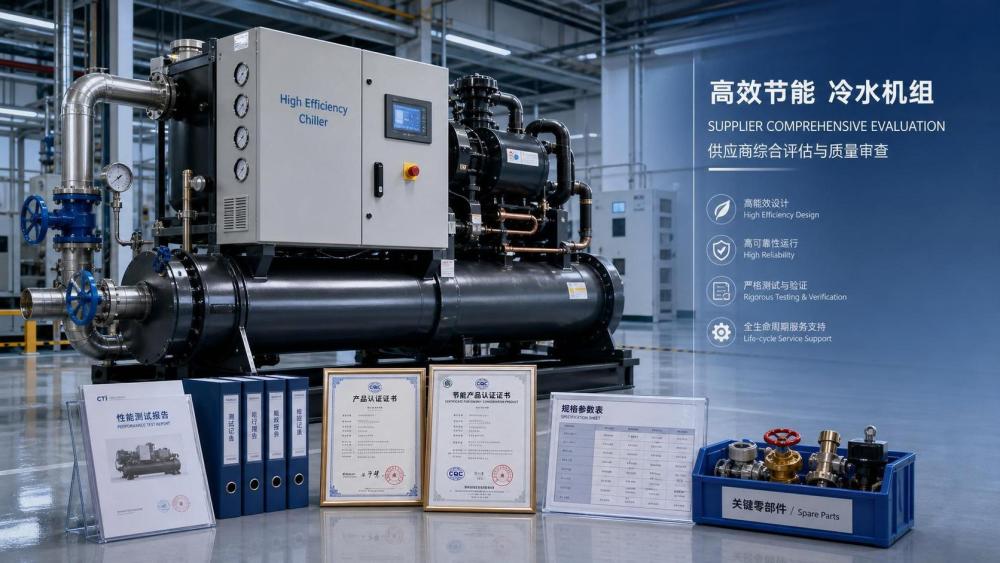 How to Evaluate an Energy Efficient Chillers Supplier for Industrial Projects