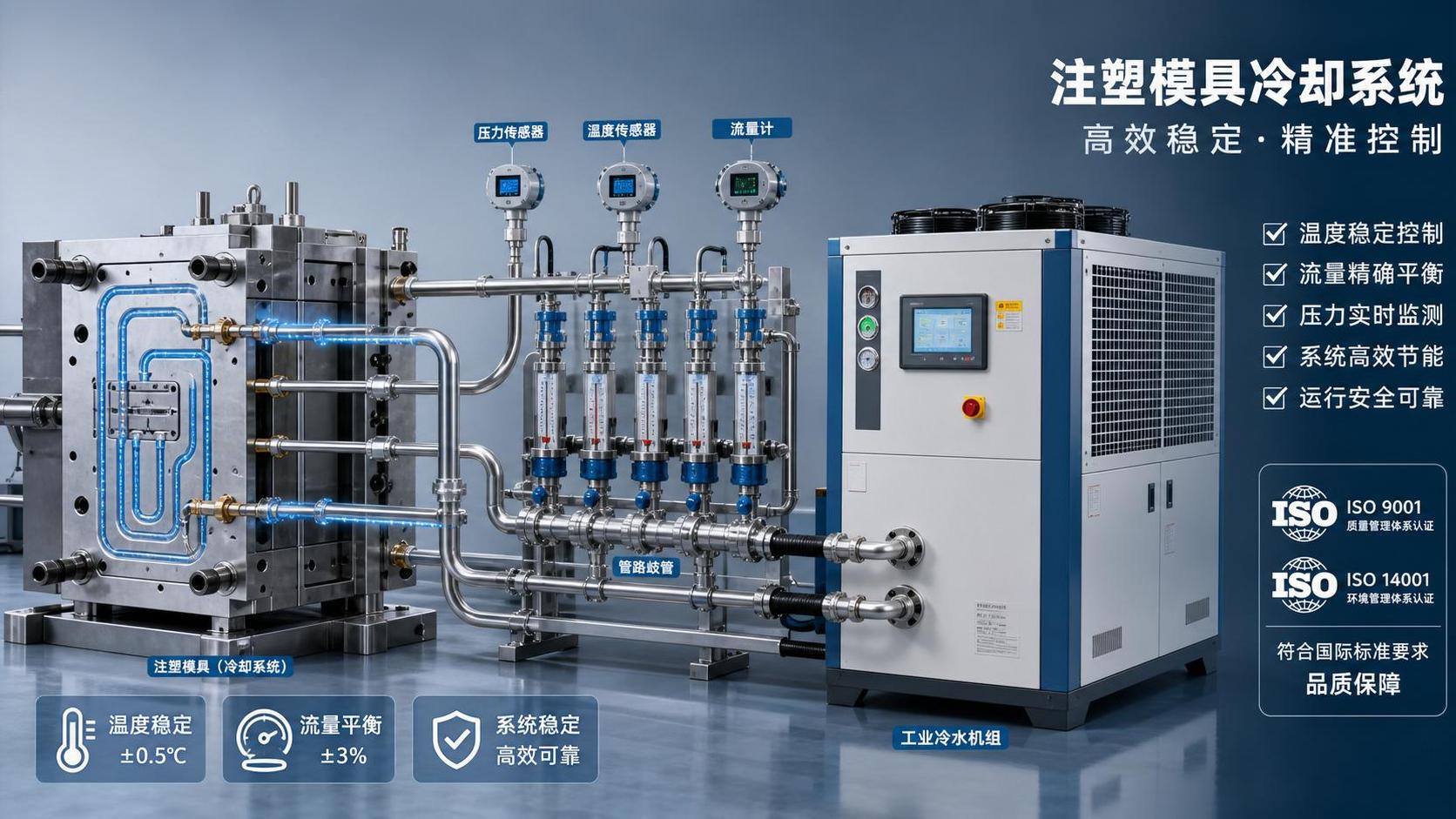 Injection Molding Cooling Systems ISO Requirements: What to Check Before Approval