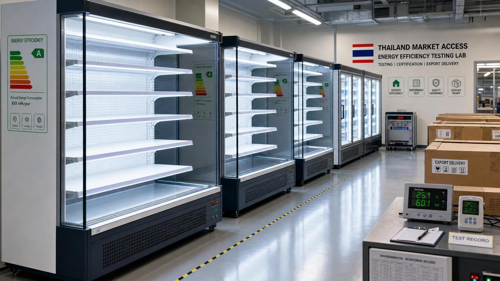 Thailand TISI Eyes New Energy Labels for Multideck Cabinets