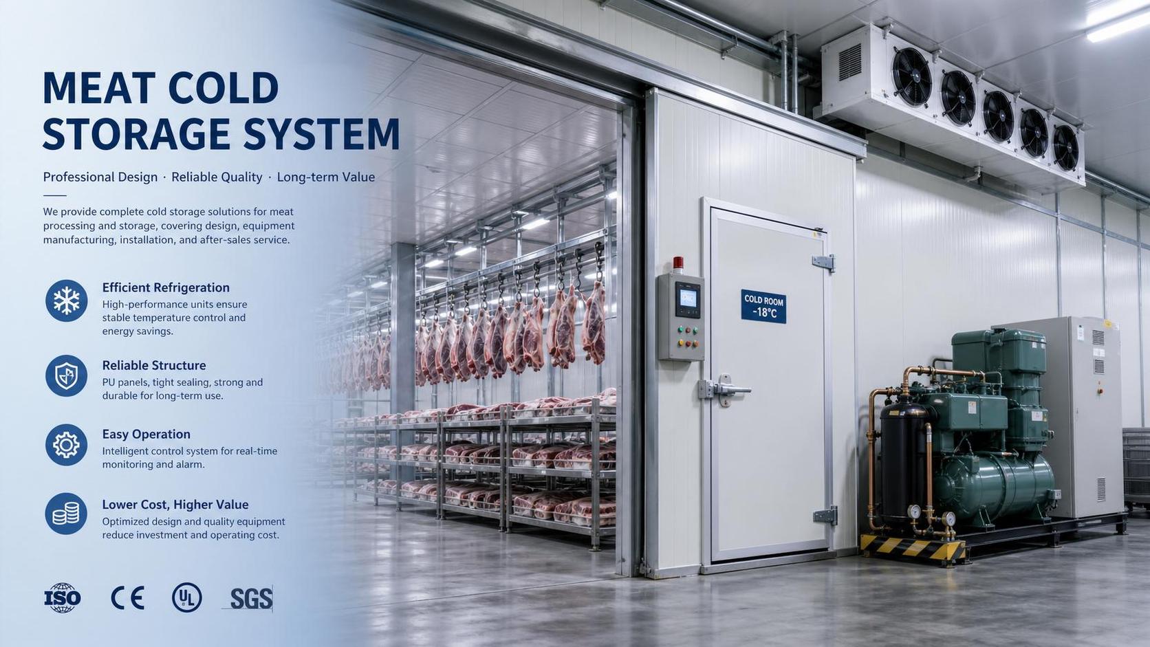 Meat Cold Storage Systems Cost Breakdown: Equipment, Installation, and Running Expenses Meat Cold Storage Systems Cost Breakdown: Equipment, Installation, and Running Expenses