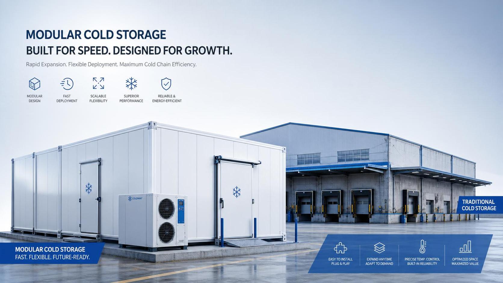 Modular Cold Storage Solutions vs Traditional Cold Rooms: Which Fits Faster Expansion?