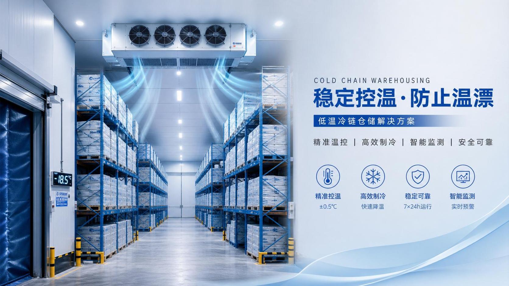 Cold Chain Refrigeration Systems for Warehouses: How to Prevent Temperature Drift