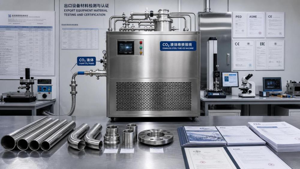 GSO Adds Hydrogen Embrittlement Test for Tube Ice Machines