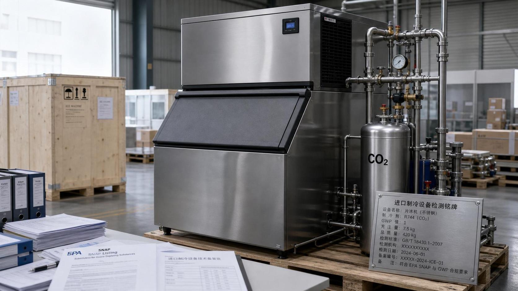 EPA Expands GWP Filing to CO2-Assist Flake Ice Machines