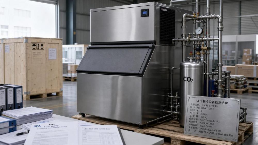 EPA Expands GWP Filing to CO2-Assist Flake Ice Machines