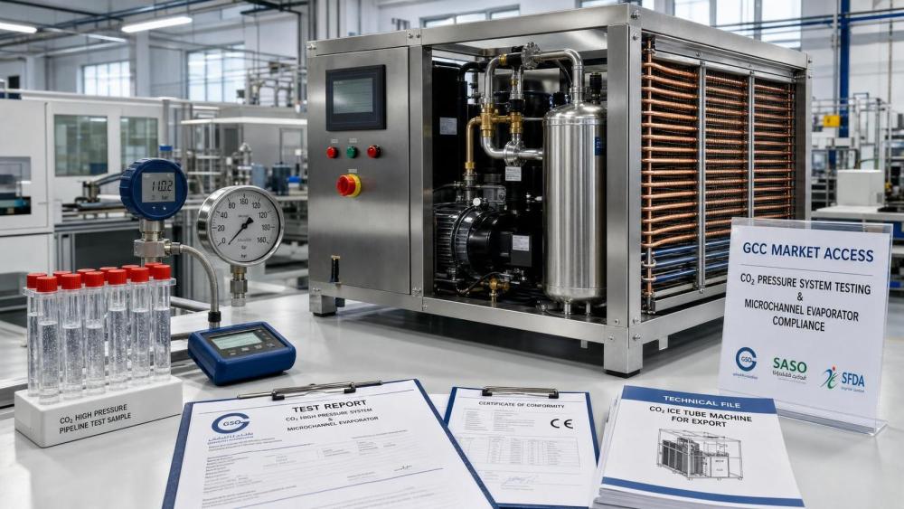 GCC Issues New Tube Ice Machine Piping Test Rule