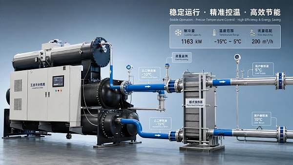 Industrial Chillers for Glycol Systems: What Capacity, Temperature Range, and Flow Rate Matter Most?