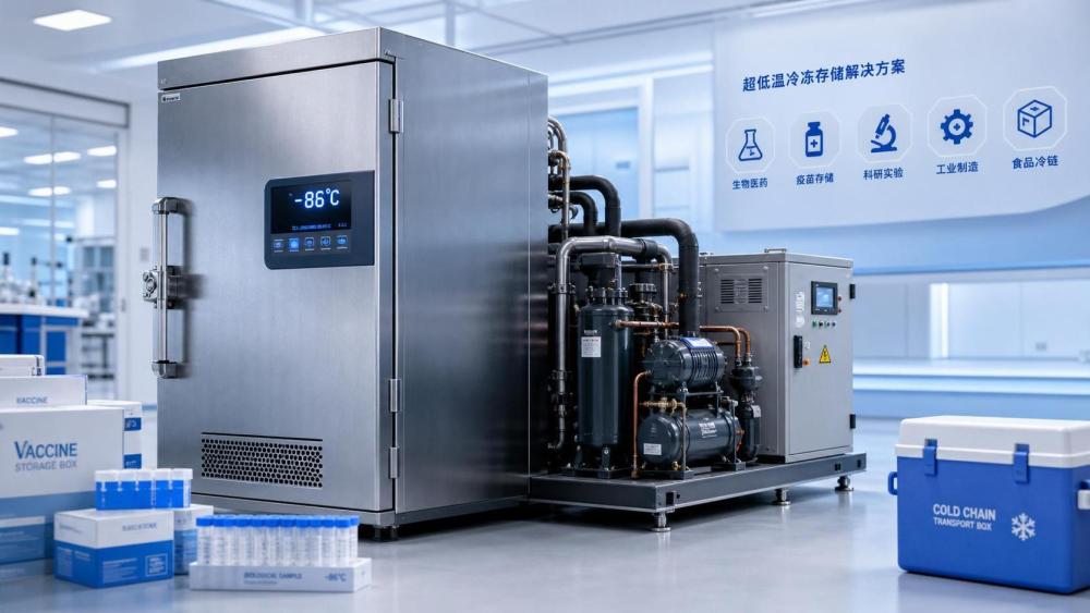 Ultra-Low Temperature Cooling Systems Explained: Key Technologies, Ranges, and Use Cases