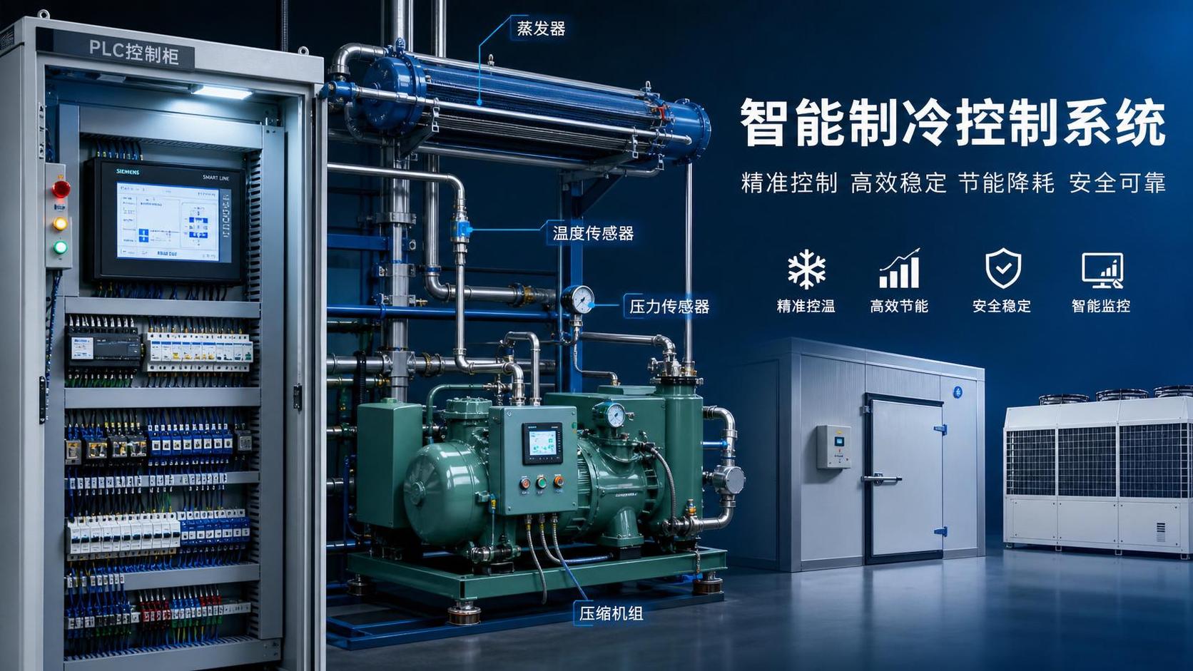 PLC Control in Refrigeration Systems: Application Guidance for Stable Operation