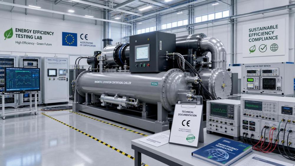 VDE Green Chillers List Speeds CE Path for Magnetic Bearing Chillers