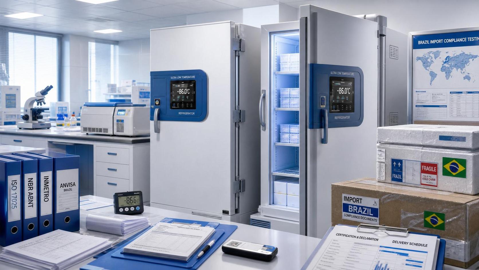 Brazil Tightens INMETRO Test for -86C ULT Freezers