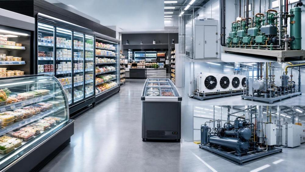 Natural Refrigerants for Food Retail: CO2, Propane, and Ammonia Compared by Store Format