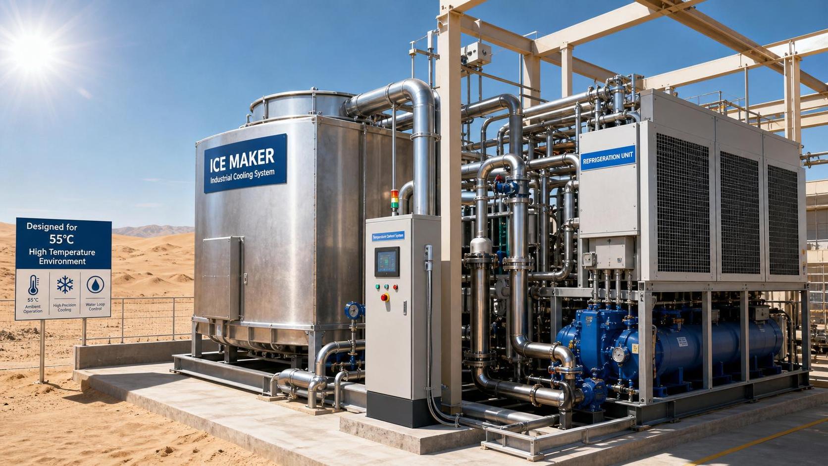 Saudi SASO Tightens Safety Rules for Concrete Cooling Ice Plants