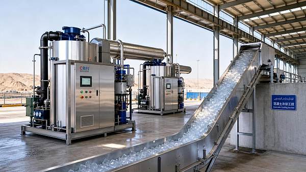Saudi SASO Tightens Certification for Concrete Cooling Ice Plants