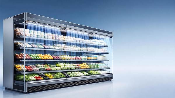 How Air Curtain Refrigeration Temperature Control Reduces Infiltration in Open Cases