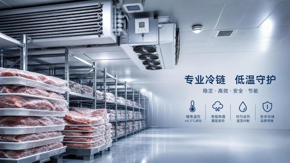Meat Cold Storage Systems at Low Temperature: How to Prevent Weight Loss and Frost Build-Up