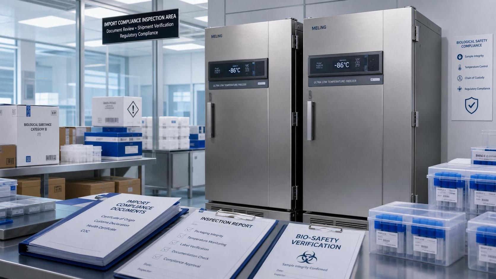 Canada Tightens ULT Freezer Import Checks