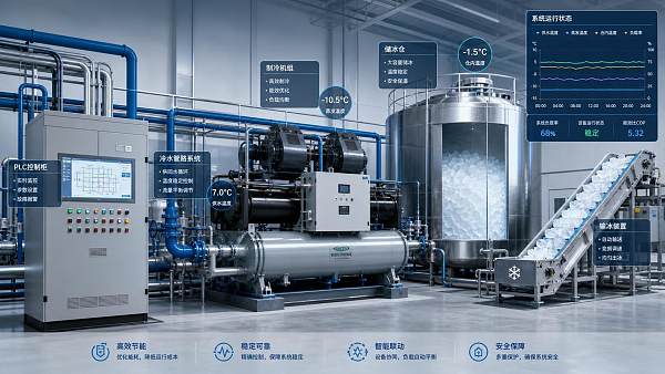 How PLC Control Improves Concrete Cooling System Stability and Ice Plant Coordination