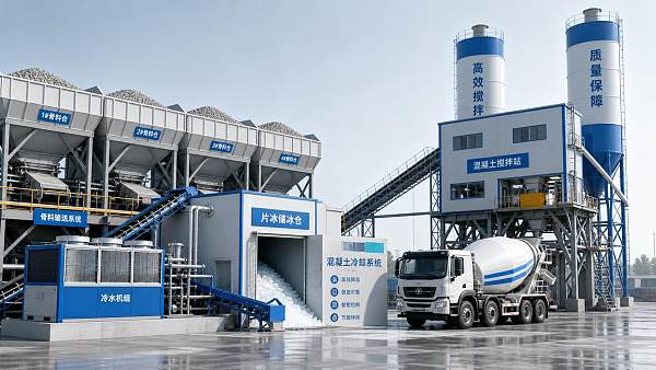 How to Select Concrete Cooling Systems for High Ambient Conditions?