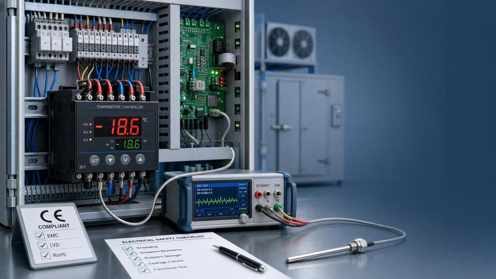 CE Compliance for Digital Temperature Control Systems: Key Requirements and Checks