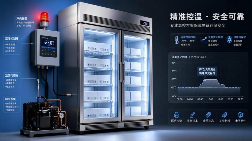 How to Choose Temperature Control Systems for Freezers by Load, Range, and Alarm Needs