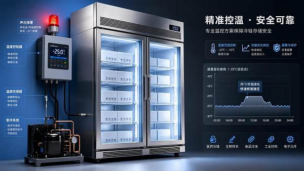 How to Choose Temperature Control Systems for Freezers by Load, Range, and Alarm Needs