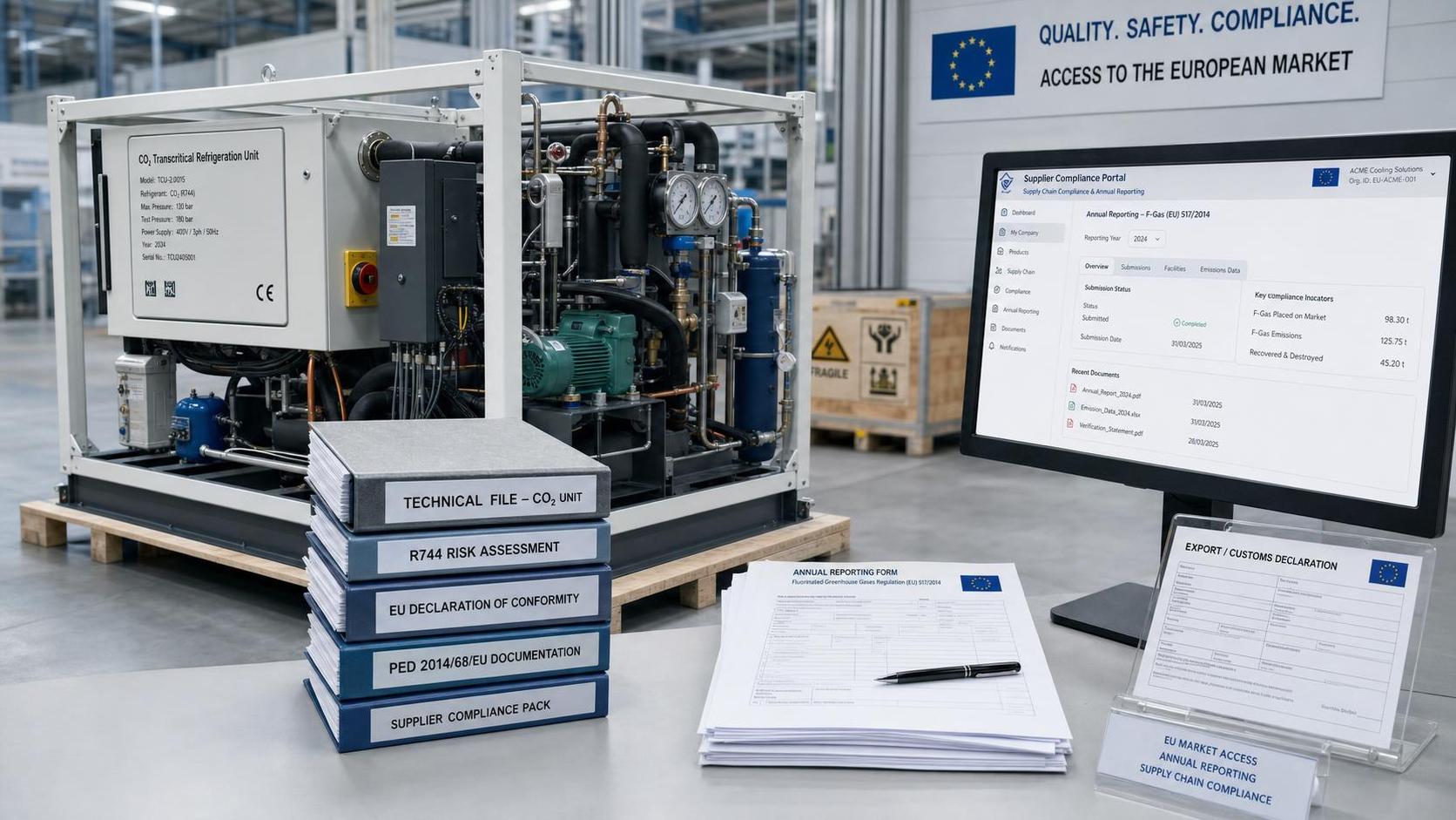EU F-Gas Revision Triggers Annual CO2 Reporting